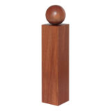 escultura geo madeira plug design