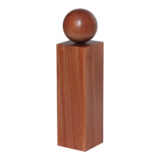 escultura geo madeira plug design