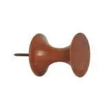 cabideiro cerne madeira maciça plug design
